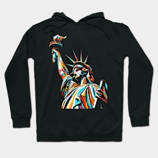 Statue of Liberty Colorized Hoodie